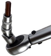 Quatros Torque wrench 2-15 Nm 1/4" with certificate + sockets QS59002 - Torque Wrench