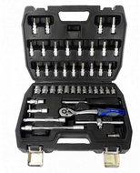 Adler Gola sada 1/4" 43dílná, nástrčné klíče, ořechy, adaptéry, bity Torx 3554.1 - Socket Wrench Set