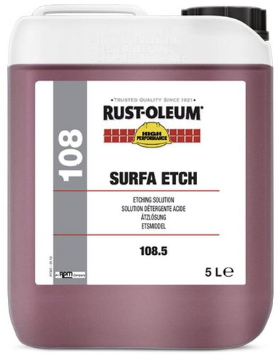 Rust-Oleum Etching Solution for smooth floors Surfa-Etch 108, 5 l - Masonry Cleaner - Main image