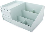 Verk 01656 Transparent cosmetic organizer green - Makeup Organiser