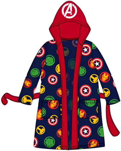 Excellent Children's bathrobe size 128 - Avengers - Bathrobe - Main image