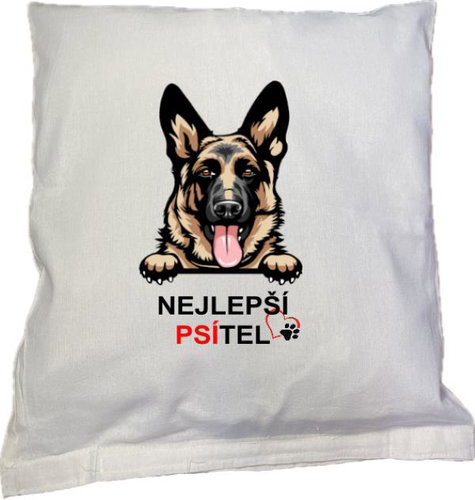EDEN Best Male German Shepherd Dog - Pillowcase - Main image