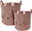 Rabbit, set of 2, pink