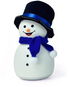 InnoGIO Lampička Snowman s melódiou - Svietiaca figúrka