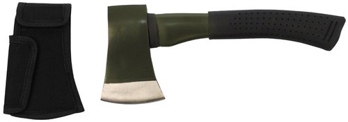 Fox Outdoor Axe Deluxe Fiberglass with rubber handle, green 300 mm - Axe - Main image