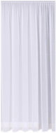 4sleep Luxury voile curtain 150 × 300 cm, white - Curtain