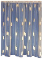 4sleep Luxusná voálová záclona 145 × 300 cm, hnedá so vzorom - Záclona