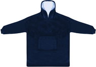 Verk TV hoodie XXL dark blue - Wearable Blanket