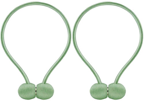 Verk 01848 Magnetic curtain clip 2 pcs green - Curtain Tie Back - Main image