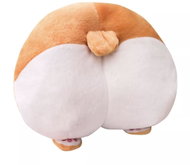 Daklos Cute plush corgi dog butt pillow with pockets - 30 × 40 cm - Pillow