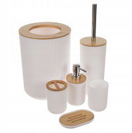 Ruhhy 24635 Bathroom set 6 pcs, white - Bathroom Accessory Set