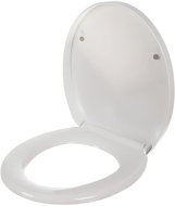 Ruhhy 24547 WC sedátko pomalé zavírání, univerzální, bílé - Záchodové prkénko