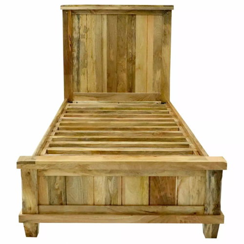 Lakshmi Bed Devi 90 × 200 in mango wood - Bed - Main image