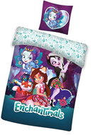 DISNEY Double-sided bedding 140 × 200 cm - Enchantimals - Children's Bedding
