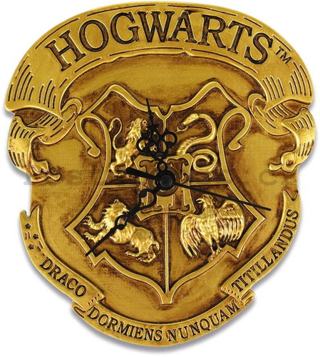 Harry Potter: Classic Crest Hogwarts Wall Clock - Wall Clock - Main image