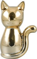 Empt Designová keramická kočka ve zlaté barvě 17 cm - Decoration