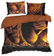 Eurofirany French cotton bed linen 200 × 220 + 70 × 80/×2 cm- Eva Minge/Simona - Bed Linen