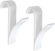 Verk 01756 Hanging hook for bathroom 2 pcs, white - Bathroom Hook