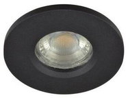 AZzardo (AZ3017) Outdoor ceiling recessed luminaire Ika R IP65 spotlight GU10 black - Spot Lighting