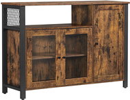 Houseland Storage cabinet Vasagle Vinnie 110 cm, brown - Cabinet