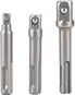 Extol Premium 8819695 3 ks z SDS Plus na čtyřhran, 1/4" - 3/8" - 1/2", CrV - Nástrčná hlavice
