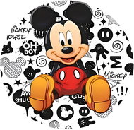 Excellent Kruhový koberec 120 cm - Mickey mouse - Carpet
