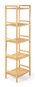 Shelving Unit G21 Bamboo shelf 5 shelves - Regál