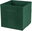 Dark green 31 × 31 × 31 cm