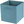 Callax box, storage box corduroy, light blue 31 × 31 × 31 cm