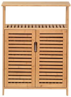 Cheapest furniture Bathroom cabinet MARLENA D2D, bamboo - Bathroom Cabinet