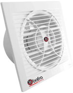 Bafra Wall mounted axial bathroom / WC fan 150 mm white with grille - Bathroom Exhaust Fan