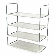 Compactor Salome Four-tier shoe rack, 12 pairs of shoes, plastic 58,5 × 29,5 × 70,5 cm - Shoe Rack
