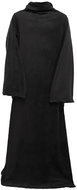 Verk Fleece TV blanket with sleeves Snuggie 180 × 140 cm, black - Wearable Blanket
