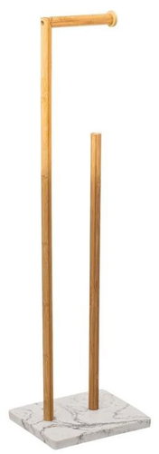 5Five Bambusový stojan a držák na toaletní papír, 78 cm - Free Standing Toilet Roll Holder - Main image