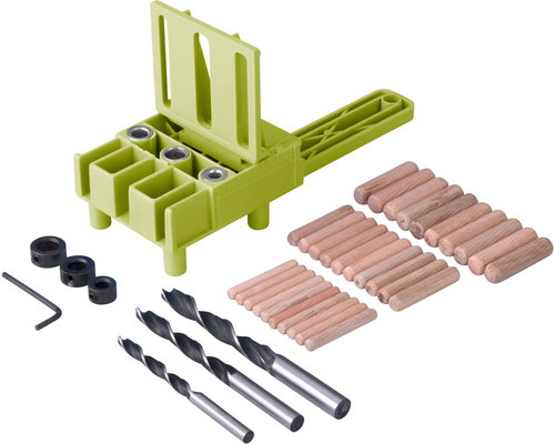 EXTOL CRAFT 901803 Dowel jig, set of 44 pieces - Fastening Material Set - Main image