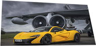 Excellent Plážová osuška 80 × 160 cm - McLaren P1 - Osuška