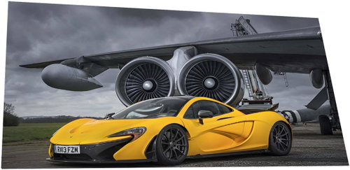 Excellent Beach towel 80 × 160 cm - McLaren P1 - Bath Towel - Main image