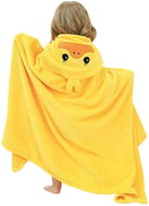 Excellent Beach towel with hood 70 ×140 cm - Yellow chick - Children's Bath Towel