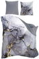 Povlečení Faro Povlečení satén 140 × 200 + 70 × 90 Minerals šedé - Povlečení