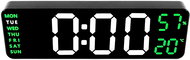 Aga Digital clock with alarm green - Alarm Clock