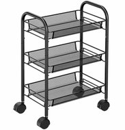APT AG952 Shelf on wheels 64 × 44 × 26 cm black - Shelving Unit