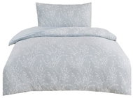 Jahu Jacquard bed linen Boston 140 × 200 + 70 × 90 - green - Bed Linen