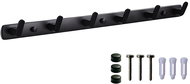 Verk 27244 Wall hanger 6 hooks, black - Coat Hanger
