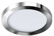 Azzardo Ceiling mounted LED luminaire Slim 9 cm, IP44, 300K, chrome - Ceiling Light