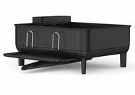 Simplehuman Compact, black steel frame, black plastic, FPP - Draining Board