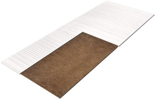 4sleep Coconut Mattress Topper Aloe Vera Cover 120 × 200 × 3 - Topper - Main image