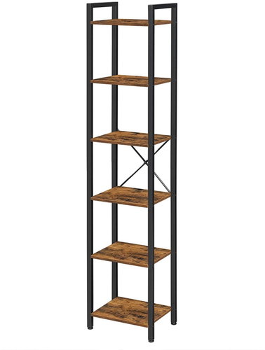 Songmics Vasagle Porat 187,5 cm brown - Bookshelf - Main image