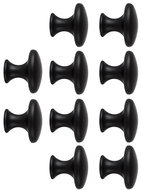 Ruhhy 25679 Nábytkové úchytky 30 mm, 10 ks, černé - Grip Handle