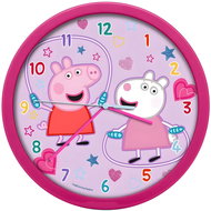 NICKELODEON Wall Clock dark pink 25 cm - Peppa Pig - Wall Clock