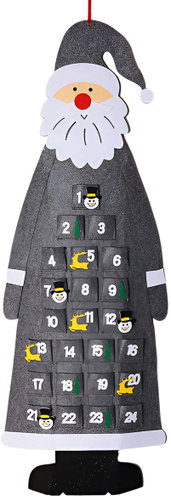 Excellent Advent hanging calendar for children 117 cm - Santa - Advent Calendar - Main image